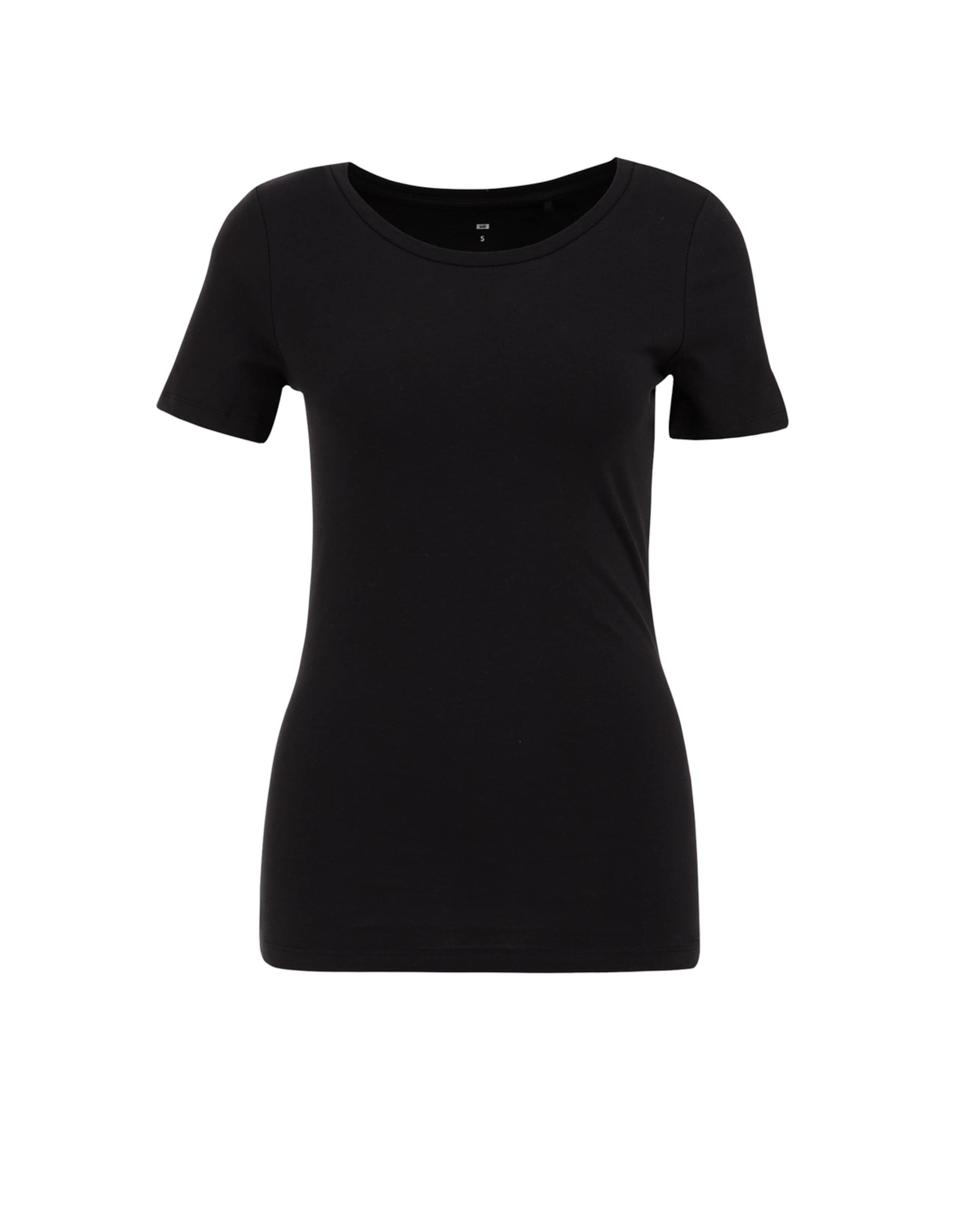 WE Fashion Majica | črna barva, Prikaz izdelka