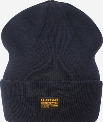 G-Star RAW Czapka 'Effo' w kolorze niebieski