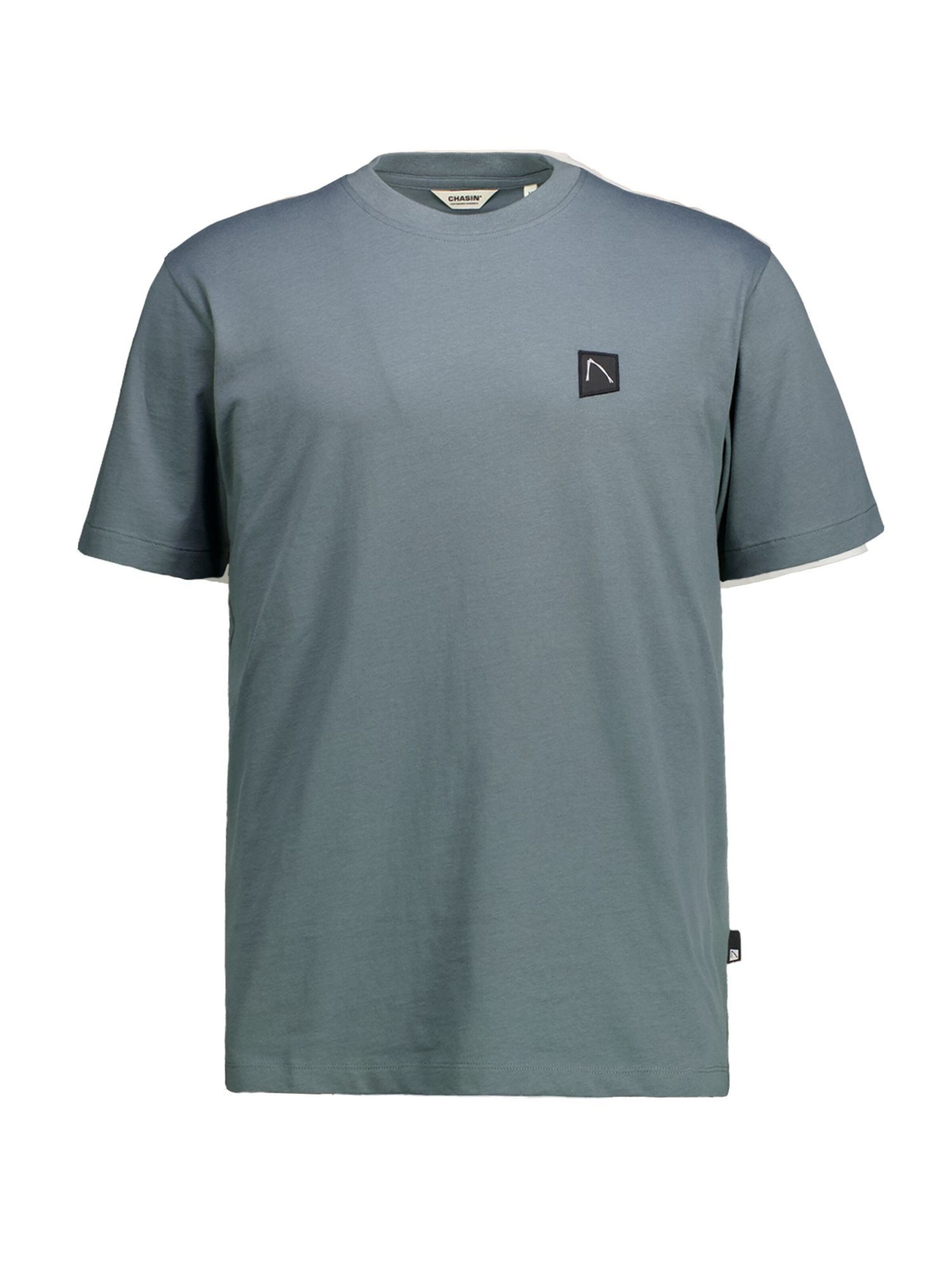 CHASIN' T-Shirt 'Motan' in schilf / tanne, Produktansicht