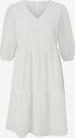 Robe s.Oliver en blanc : devant