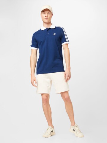 ADIDAS ORIGINALS T-shirt 'Adicolor Classics 3-Stripes' i blå