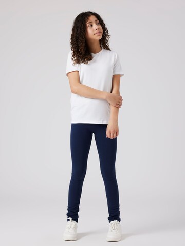 TWO SOON - Slimfit Leggings en azul
