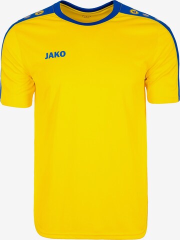 T-Shirt fonctionnel 'Striker' JAKO en jaune : devant