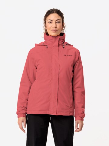 VAUDE Jacke ' Escape' in Rot: Vorderseite