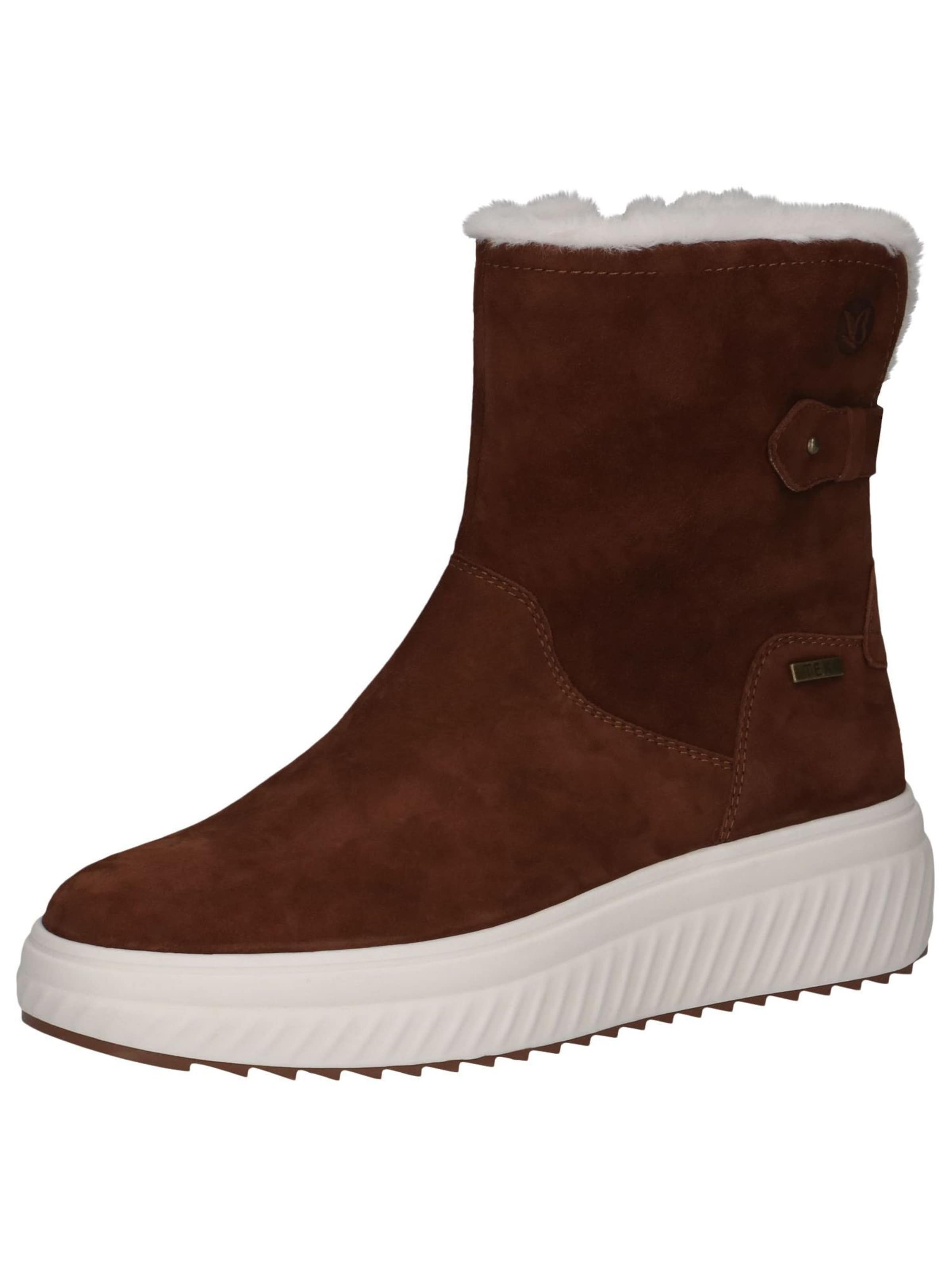 CAPRICE Ankle Boots in Brown: front