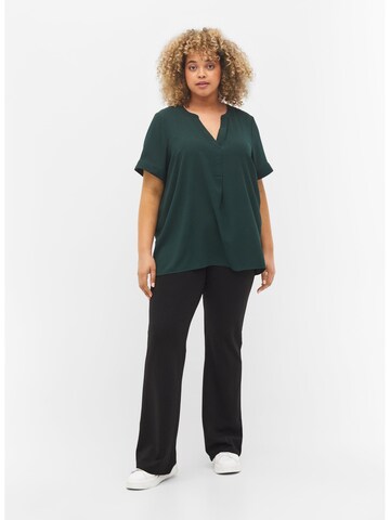 Zizzi Blouse 'Vanni' in Groen