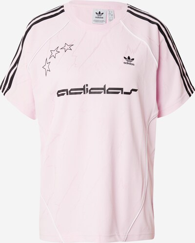 ADIDAS ORIGINALS T-shirt en rose / noir / blanc, Vue avec produit