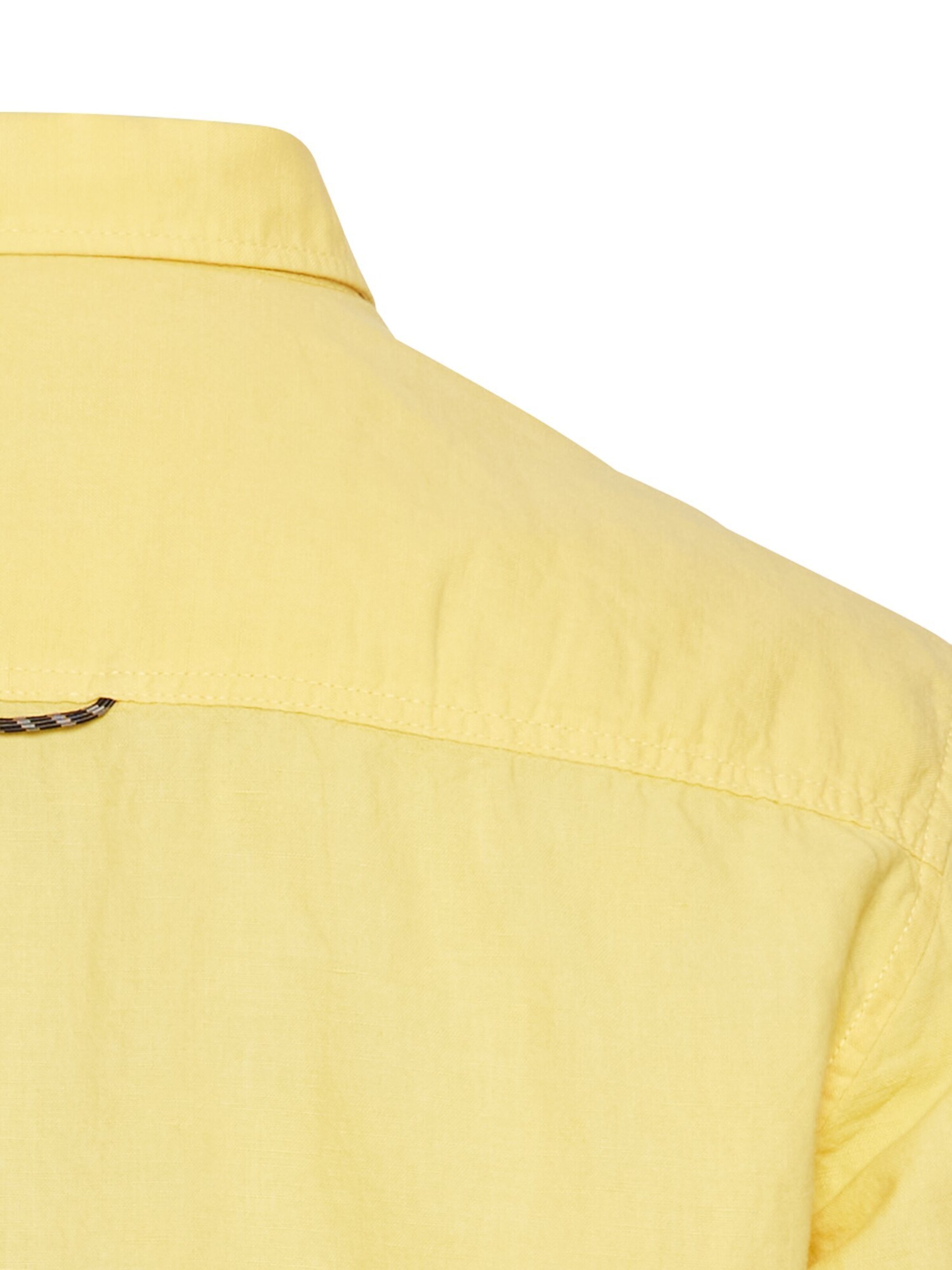 CAMEL ACTIVE Regular fit Button Up Shirt in Yellow