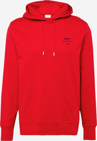 GANT Sweatshirt in Rood: voorkant