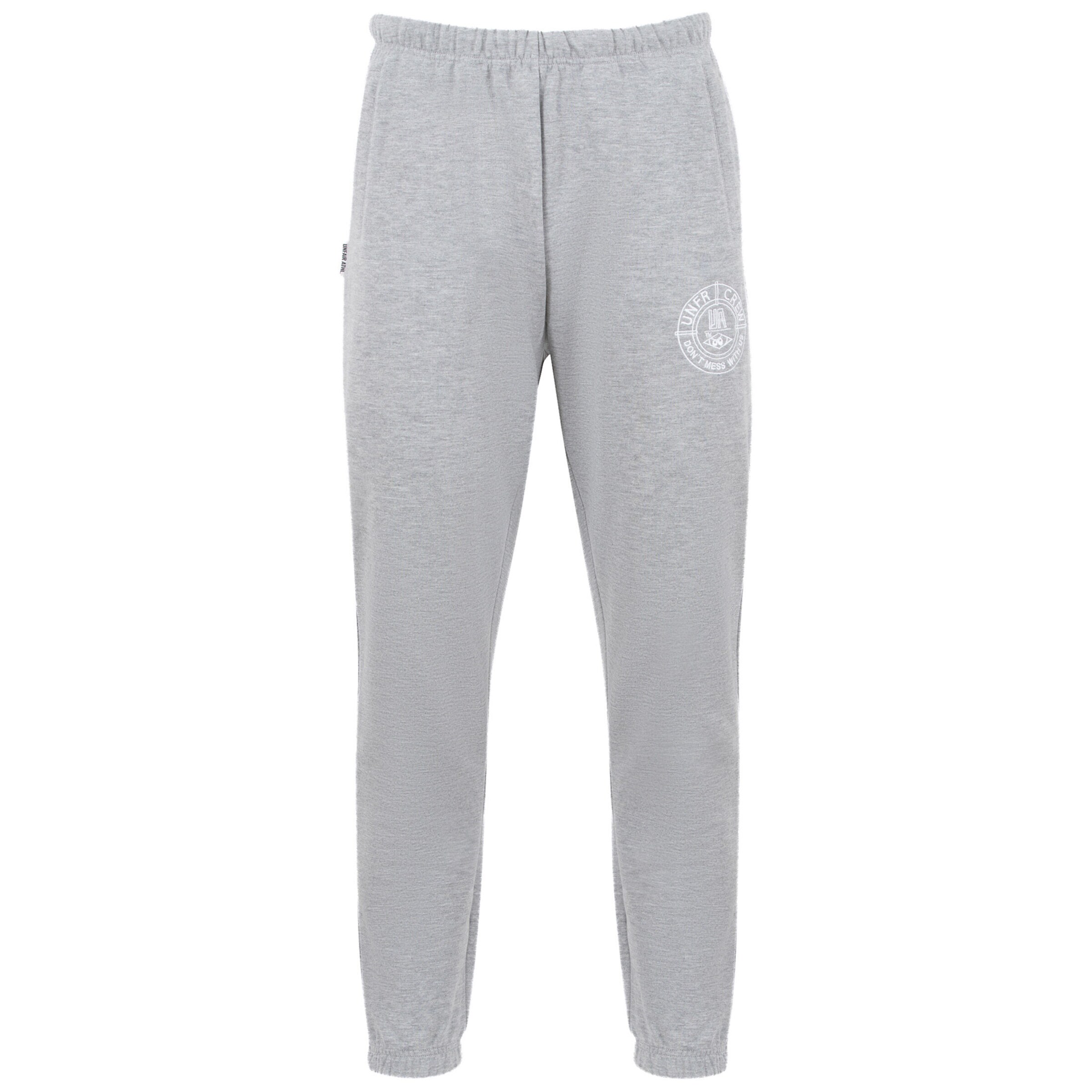 Unfair Athletics Regular Sports trousers in Grey: front
