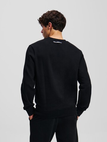 Karl LagerfeldSweater majica - crna boja