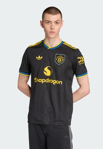ADIDAS PERFORMANCE Tricot 'Manchester United 25/26' in Zwart: voorkant