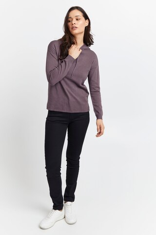 Fransa Slim fit Trousers in Black
