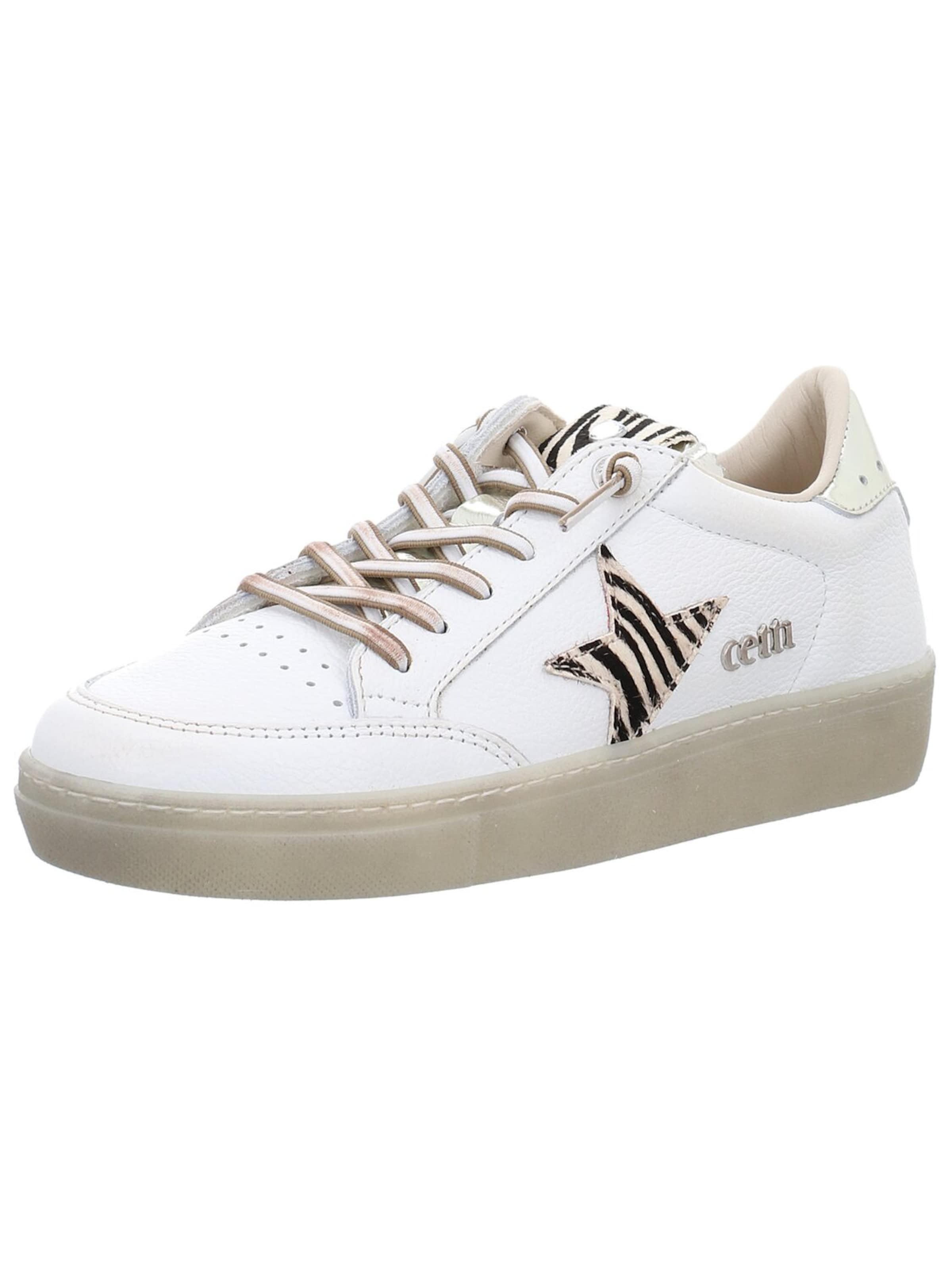 Cetti Sportlicher Schnürschuh‌‌‌ in Weiß: Vorderseite