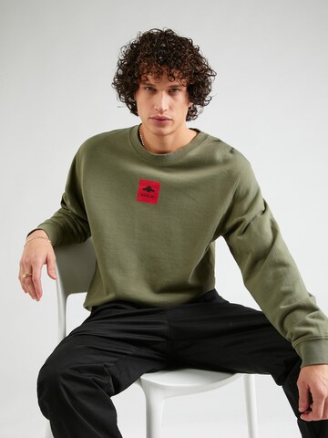REPLAY Sweatshirt i grön