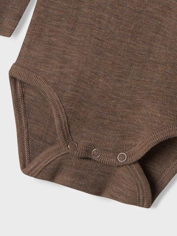 NAME IT Sparkedragt/Body i brun