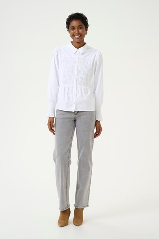 Cream Bluse 'Adeline' i hvid