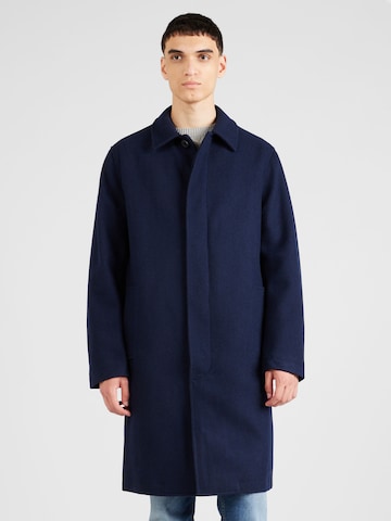 minimum Ανοιξιάτικο και φθινοπωρινό παλτό 'Blanni 9545' σε μπλε: μπροστά