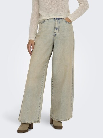 Wide leg Jeans 'ONLPiper-Sonic' di ONLY in blu: frontale