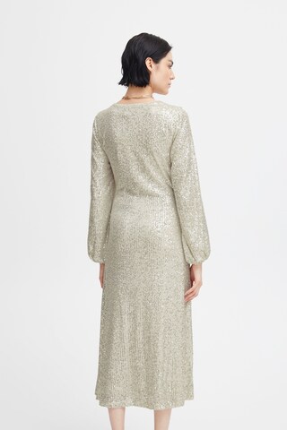 ICHI Evening Dress ' Ihfauci' in Beige