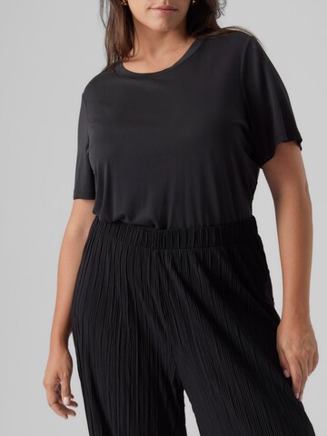 Wide Leg Pantalon Vero Moda Curve en noir