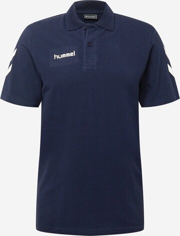 Hummel - Camiseta funcional en azul: frente