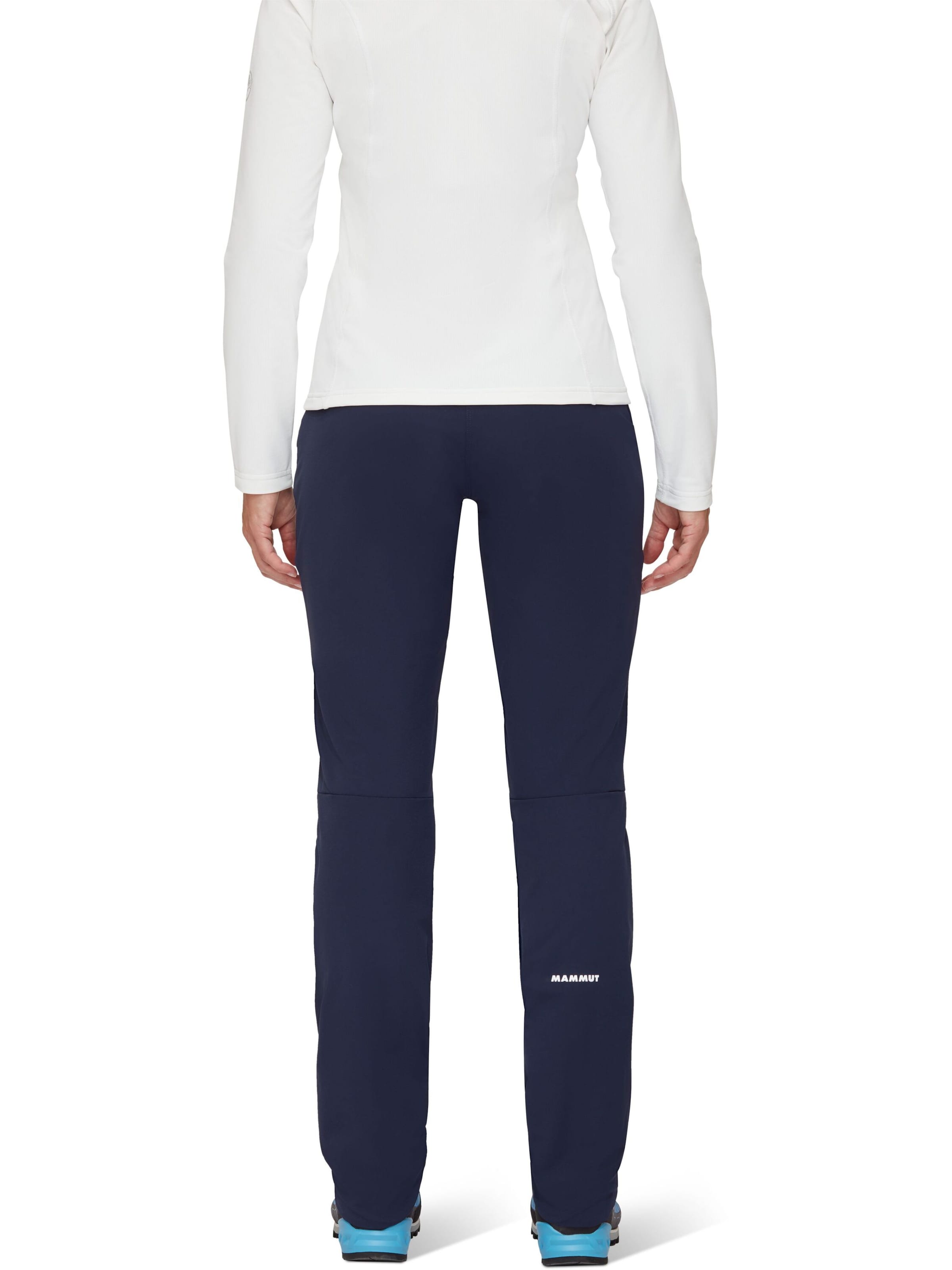 MAMMUT Regular Outdoor Pants in Blue