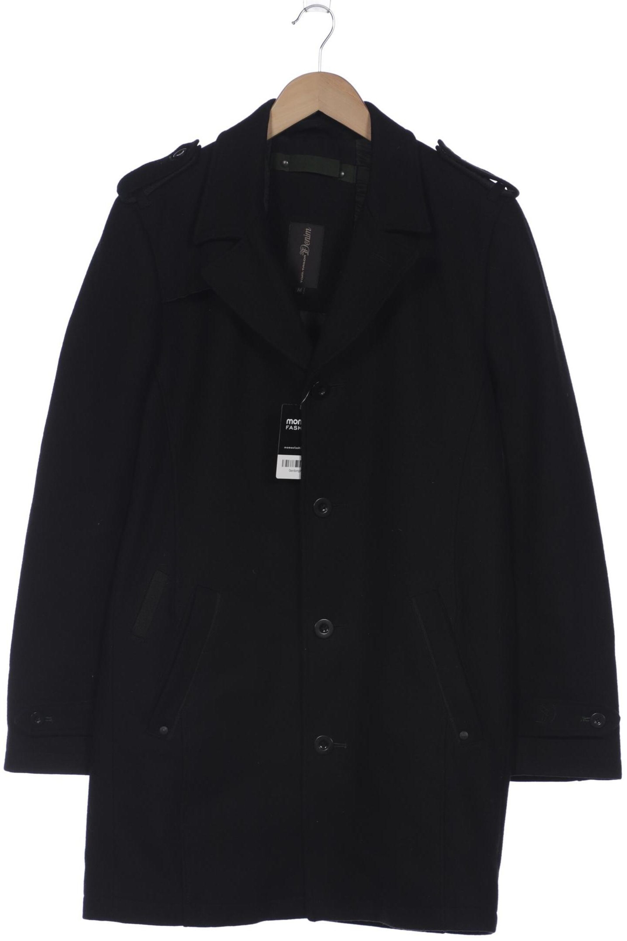 TOM TAILOR DENIM Jacket & Coat in M in Black: front
