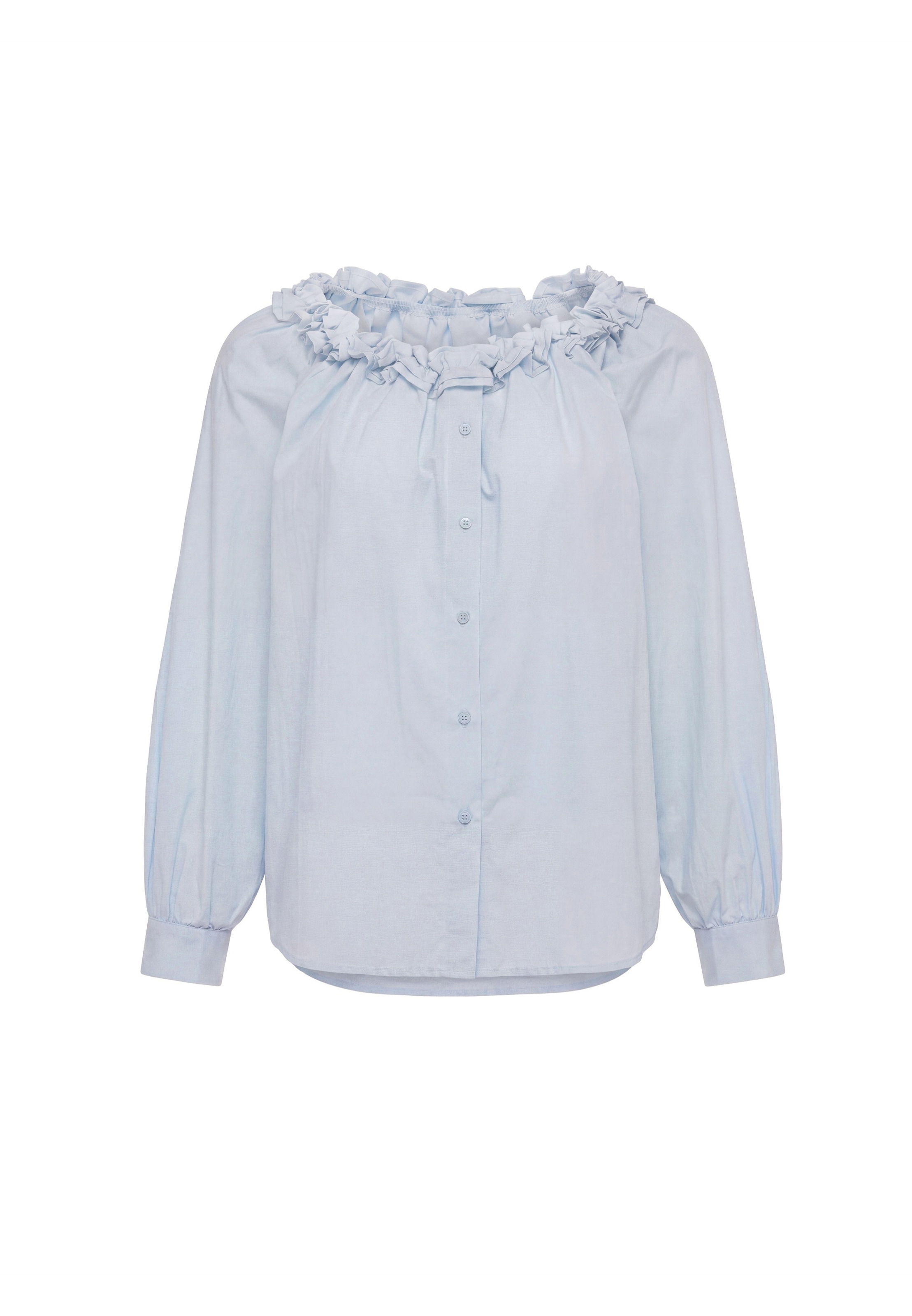 Chemisier usha BLACK LABEL en bleu : devant