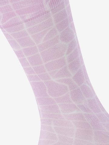 BURLINGTON Socks 'Poolside' in Pink: front