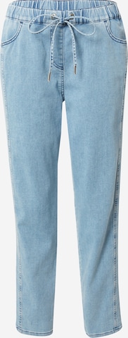 TAIFUN Regular Broek in Blauw: voorkant