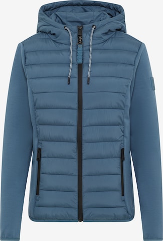 CECIL Between-Season Jacket 'Scuba' in Blue: front