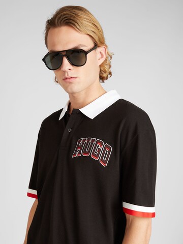 HUGO Shirt 'Dillet' in Black