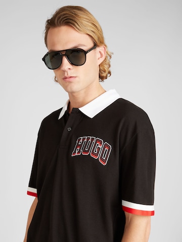 Tricou 'Dillet' de la HUGO Red pe negru