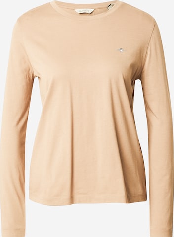 GANT Shirt in Beige: Vorderseite