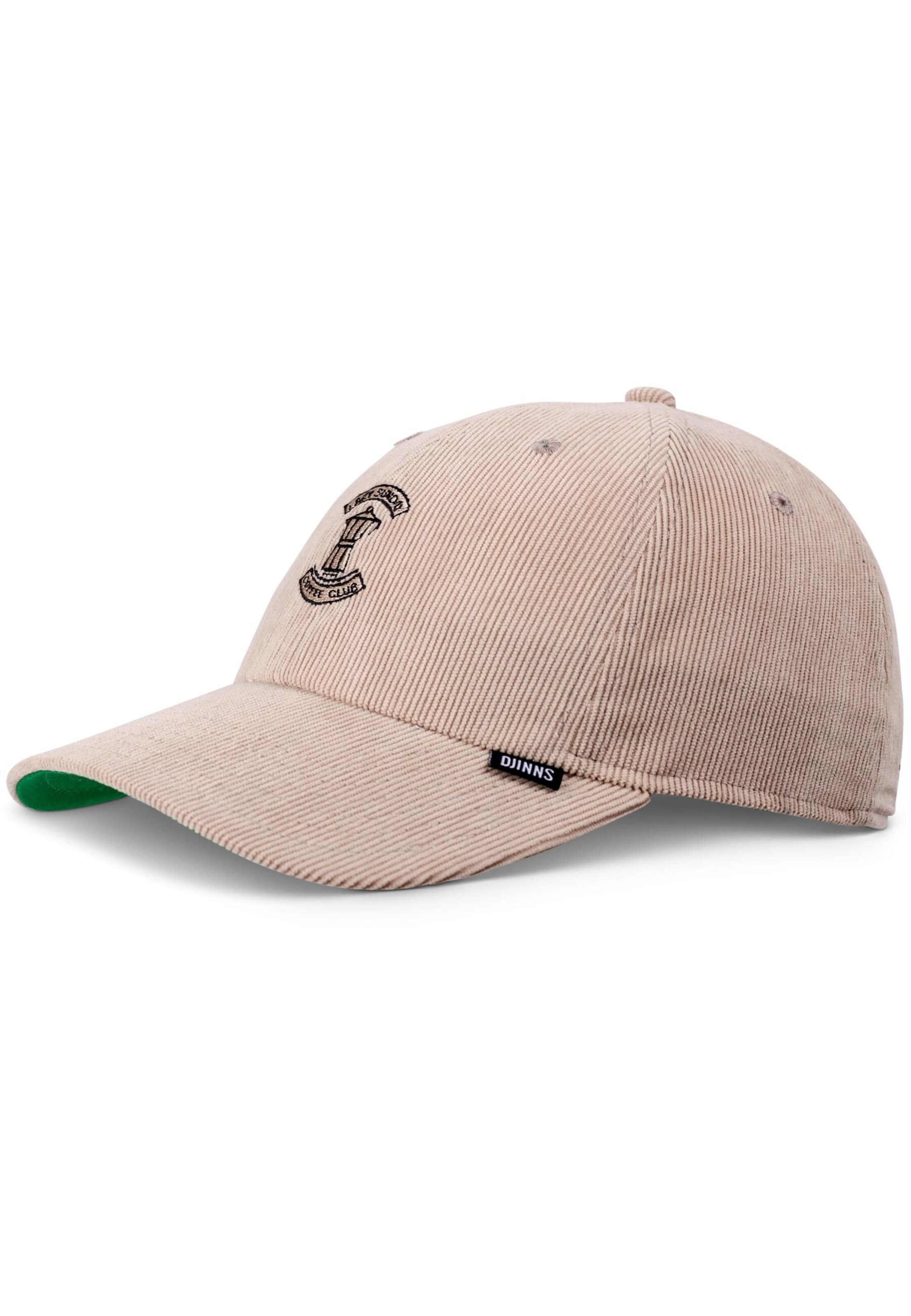 DJINNS Кепка 'Lazy Cord' в Коричневый: спереди