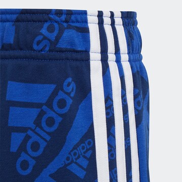 ADIDAS SPORTSWEAR Regular Workout Pants in Blue