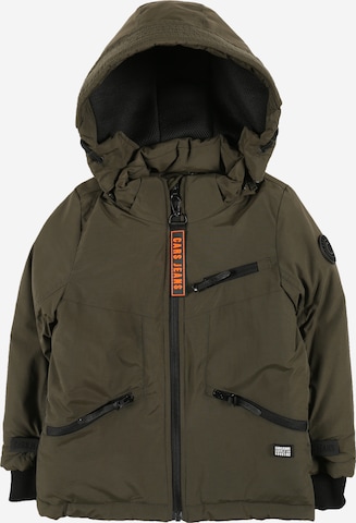 Cars Jeans Winter Jacket 'ABBOT' in Green: front