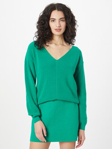 Pull-over NU-IN en vert : devant