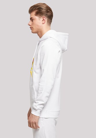 F4NT4STIC Sweatshirt 'DC Comics The Flash Lightning Portrait And Flash' in White
