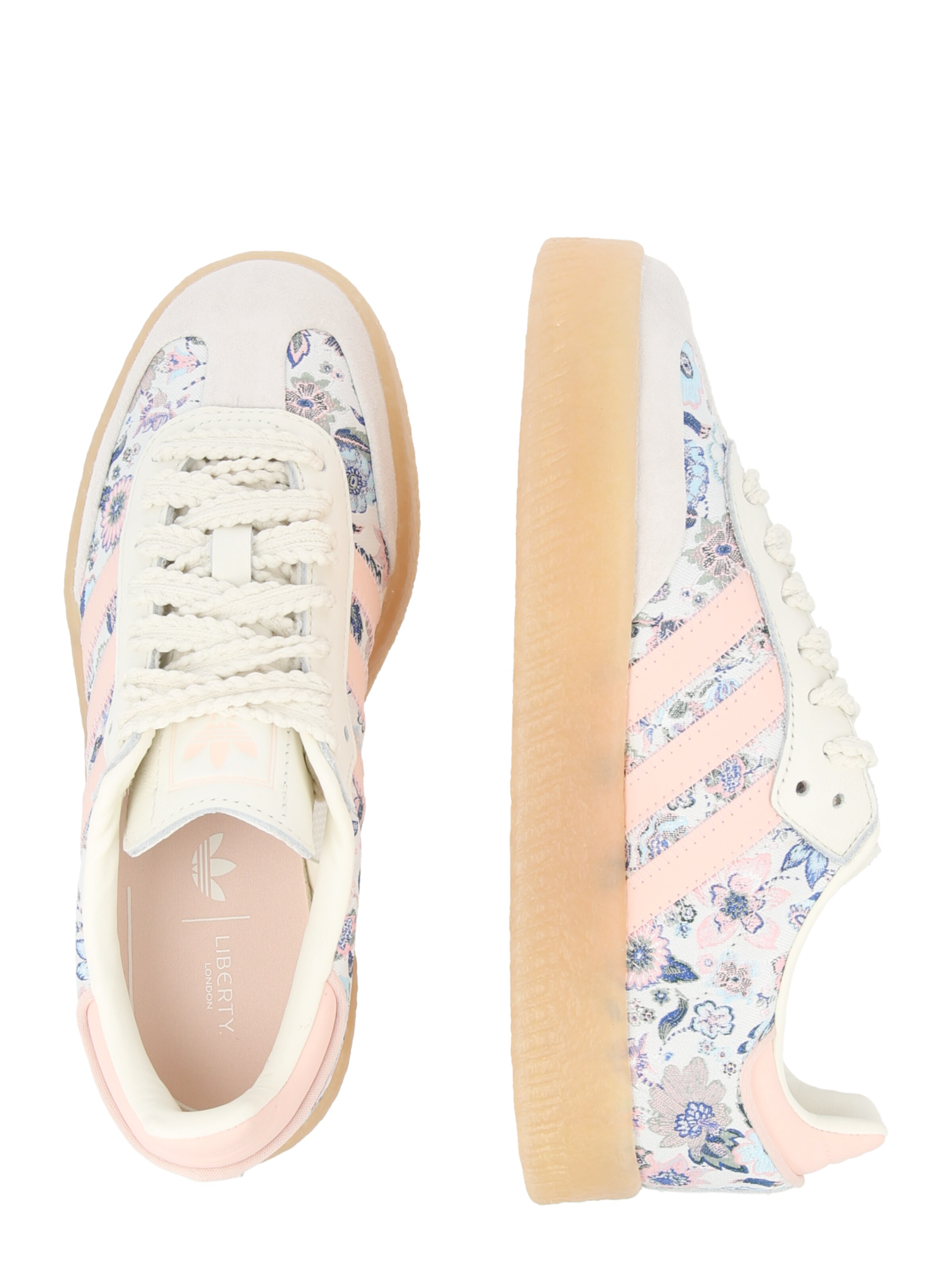 Sneaker 'SAMBA' de la ADIDAS ORIGINALS pe alb