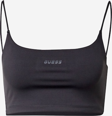 Sport top 'ALYSHA' de la GUESS pe gri: față