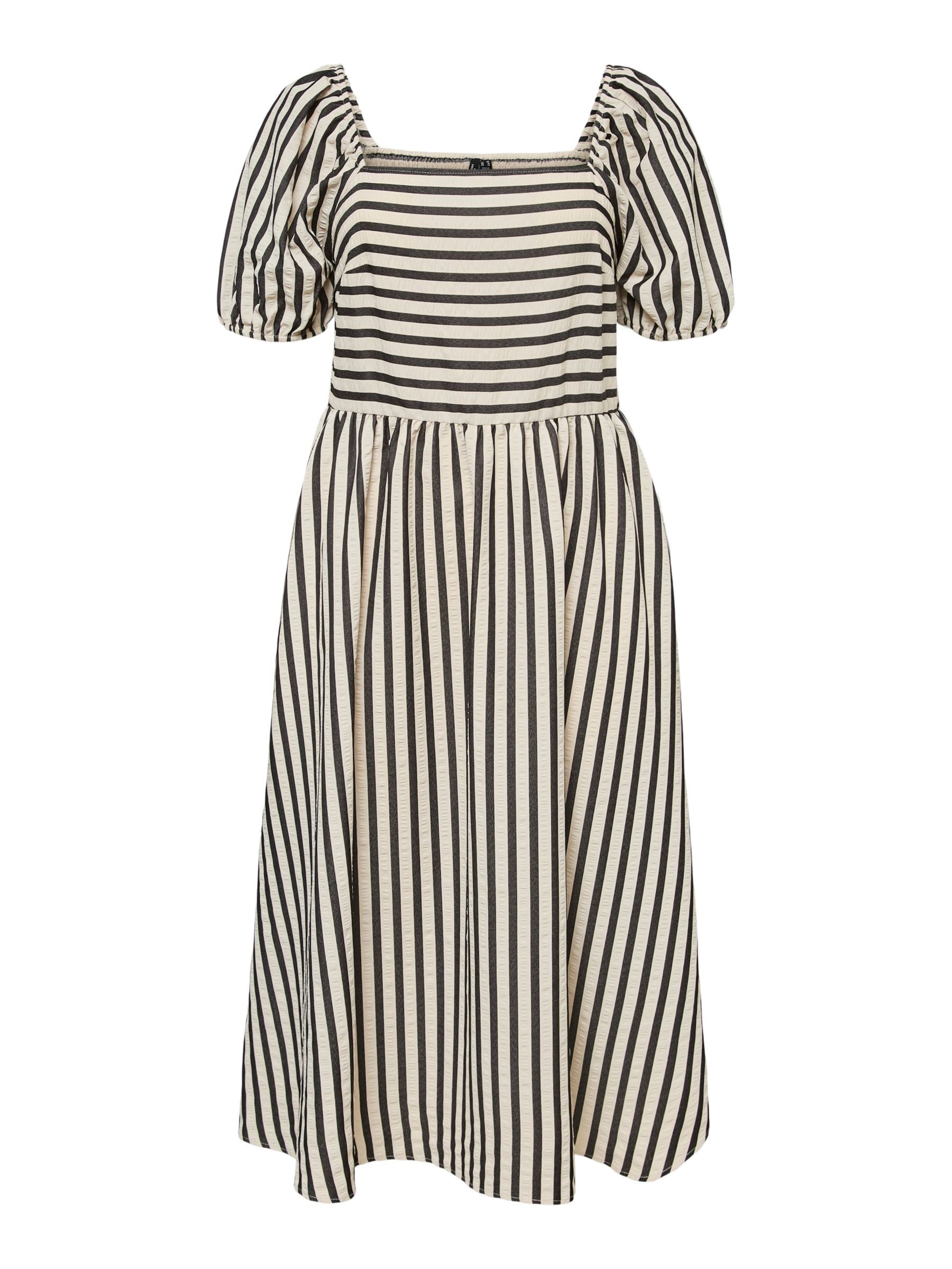 Robe 'VMCRIN' Vero Moda Curve en noir : devant