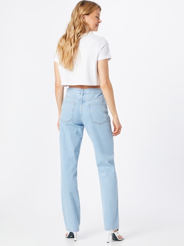 NA-KD Regular Jeans 'Josefine' in Blue