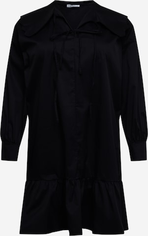 GLAMOROUS CURVE - Vestido en negro: frente