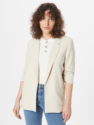 SOAKED IN LUXURY Blazer 'Shirley' in Beige: front