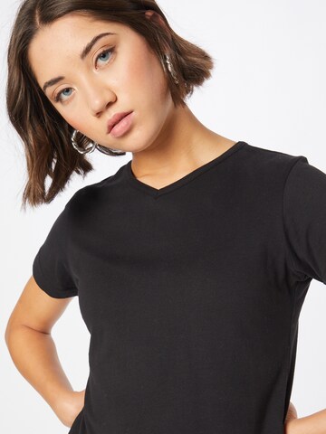 WEEKDAY T-Shirt 'Fave' in Schwarz