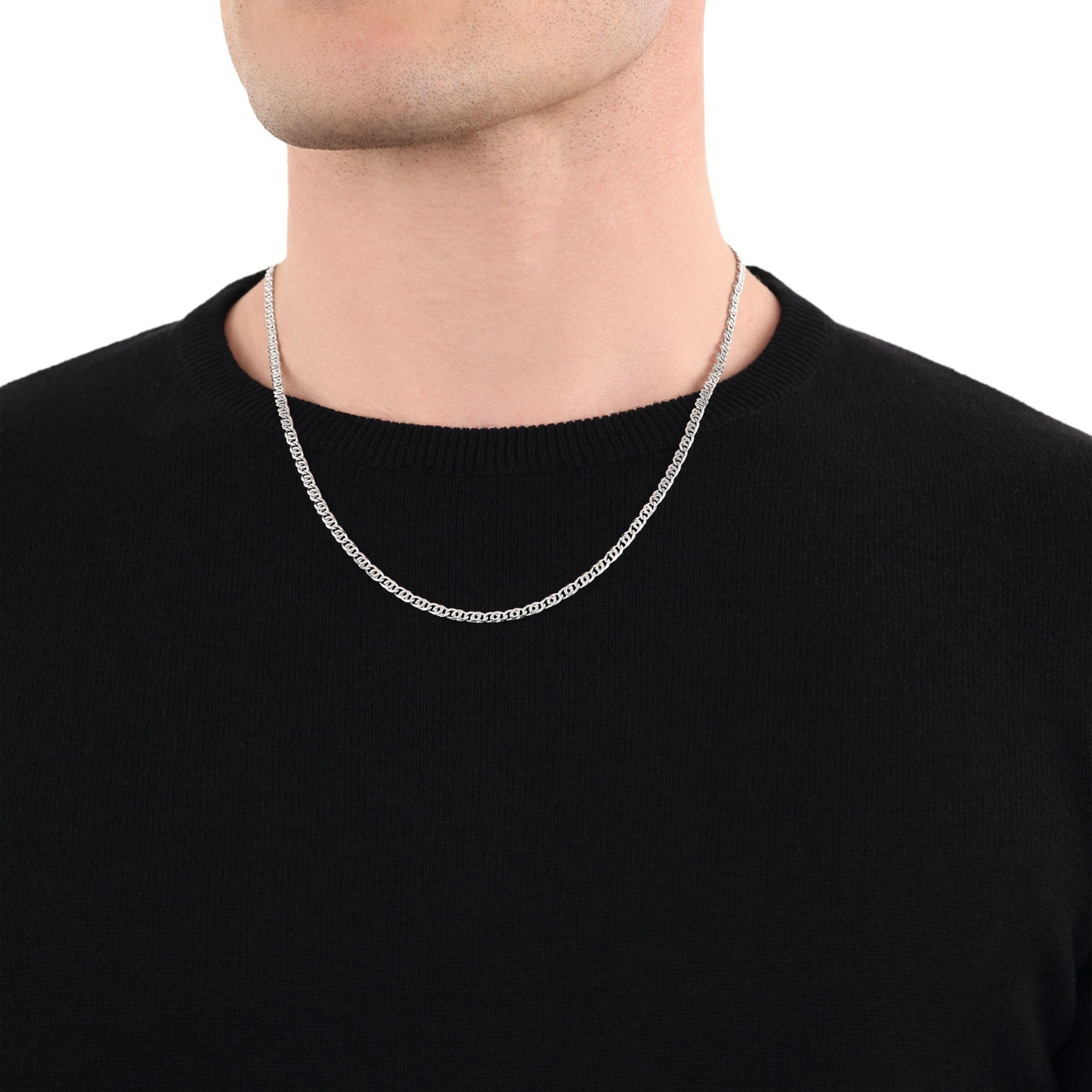 AMOR Necklace in Silver