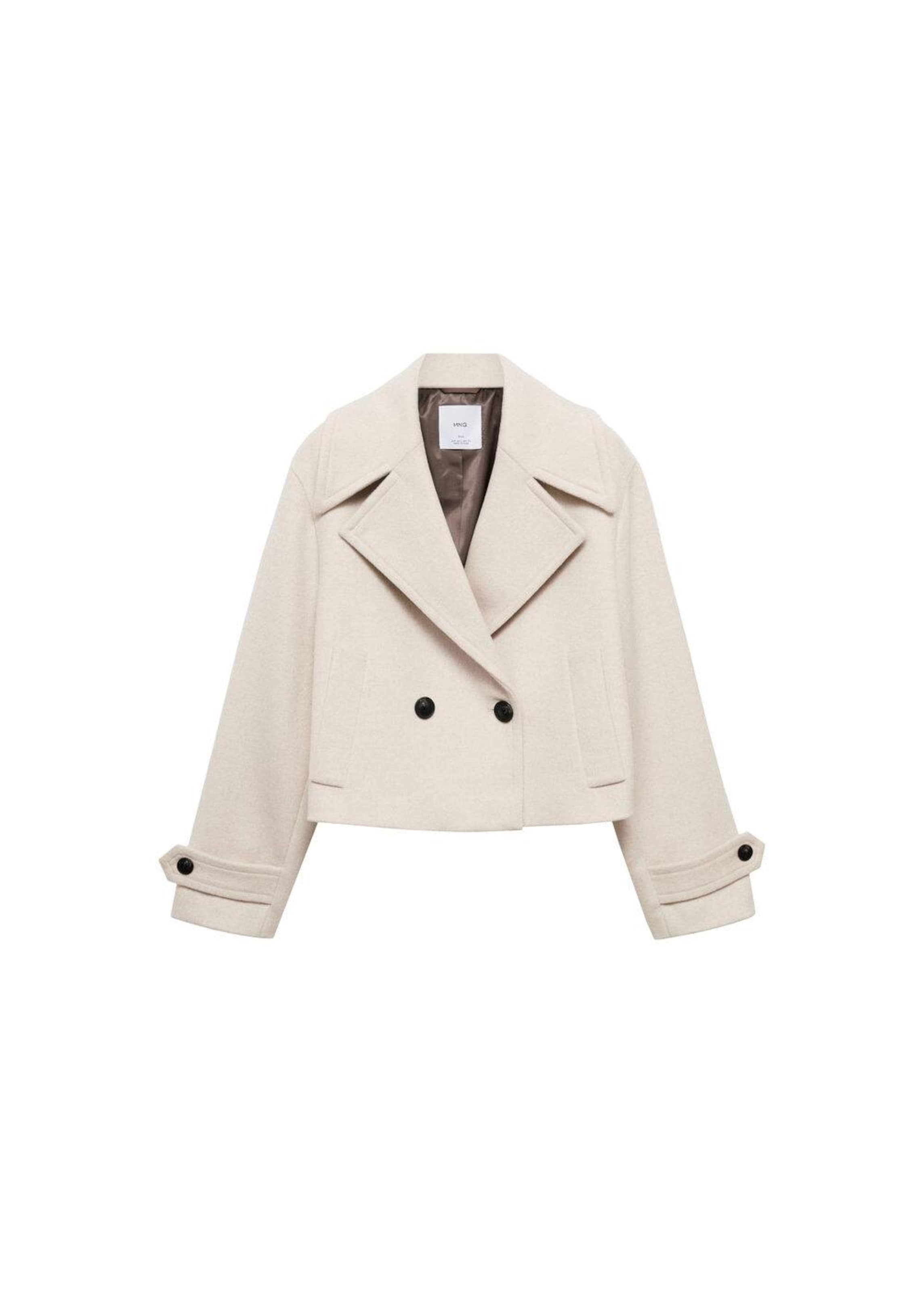 MANGO Between-Season Jacket 'Swift' in Beige: front