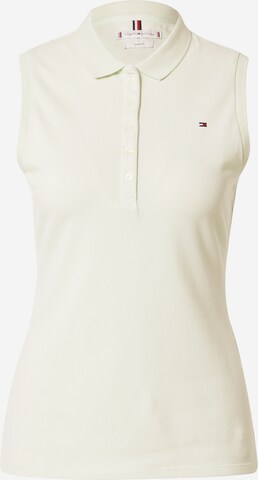 TOMMY HILFIGER Top – zelená: přední strana